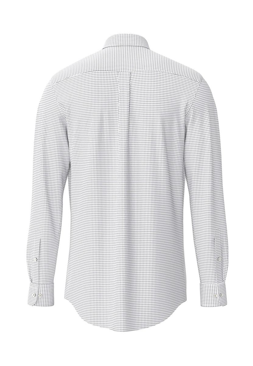 Gestreiftes Baumwoll-Button-Down-Hemd
