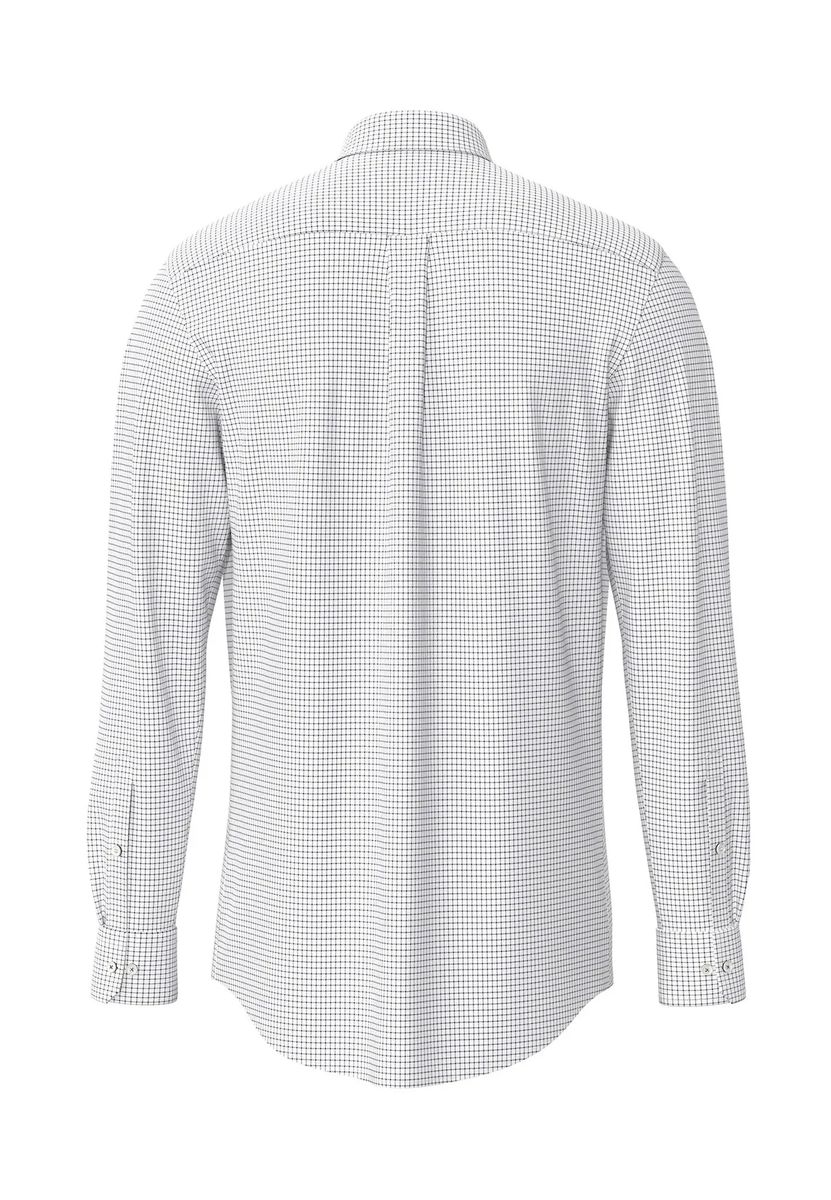 Gestreiftes Baumwoll-Button-Down-Hemd