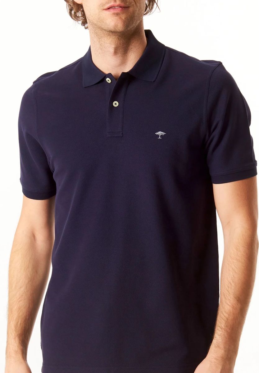 Klassisches Piqué-Poloshirt aus Baumwolle