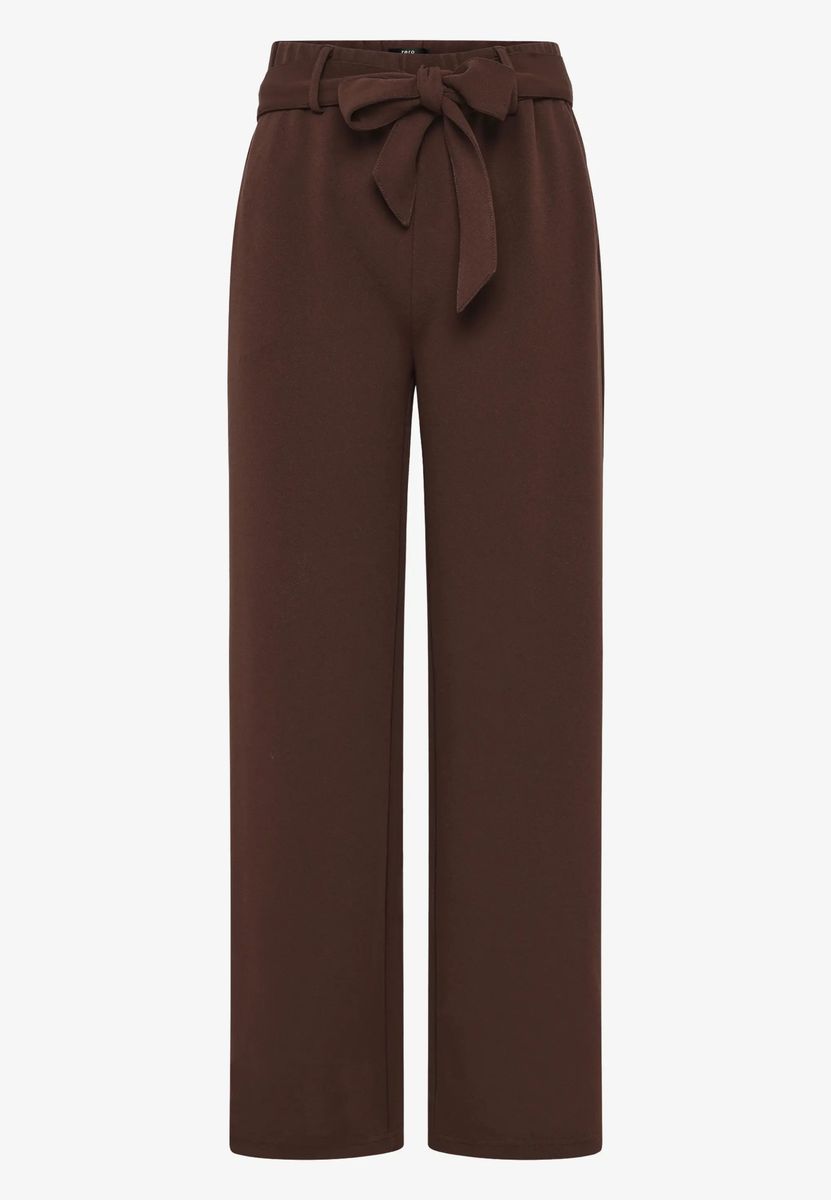 Hose Hose mit Stoffgürtel