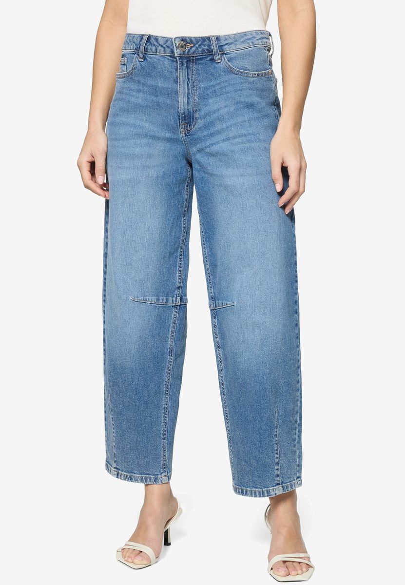 Barrel-Jeans  Mid Waist 29 Inch