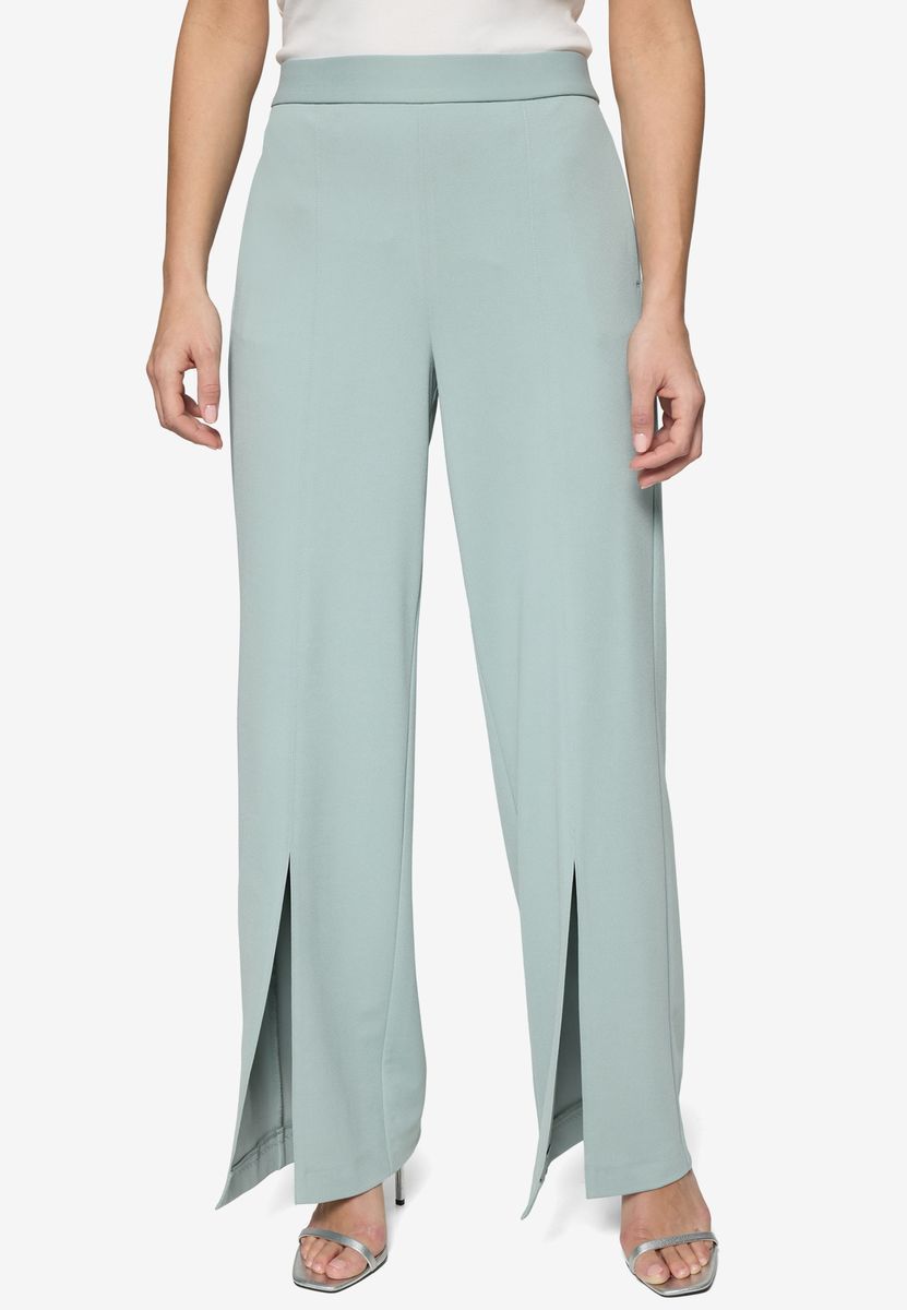 Stoffhose  mit Schlitz vorn