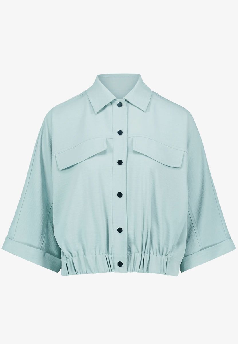Blouson-Jacke mit lockerer Passform