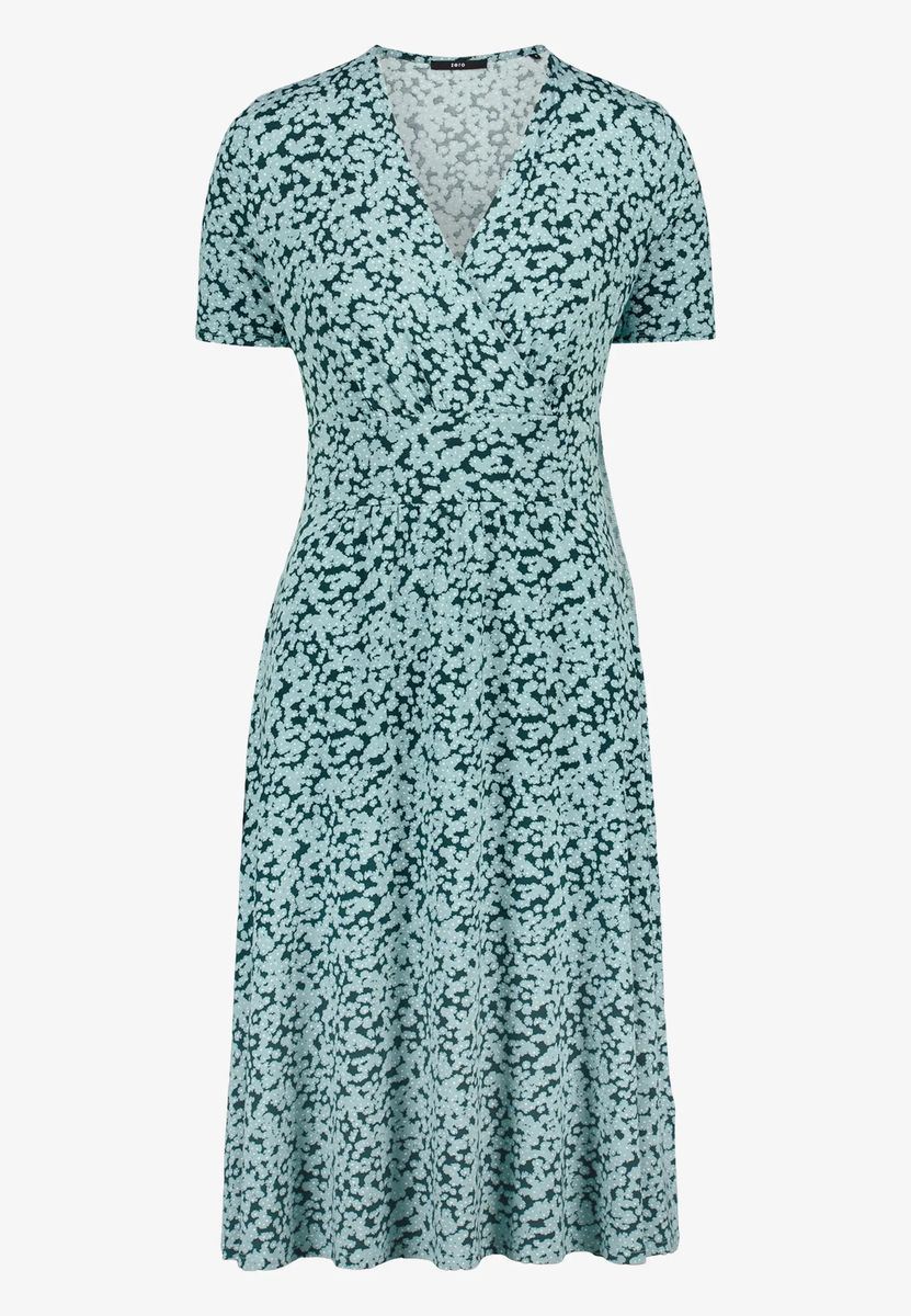 Jersey-Midikleid mit Blumenmuster