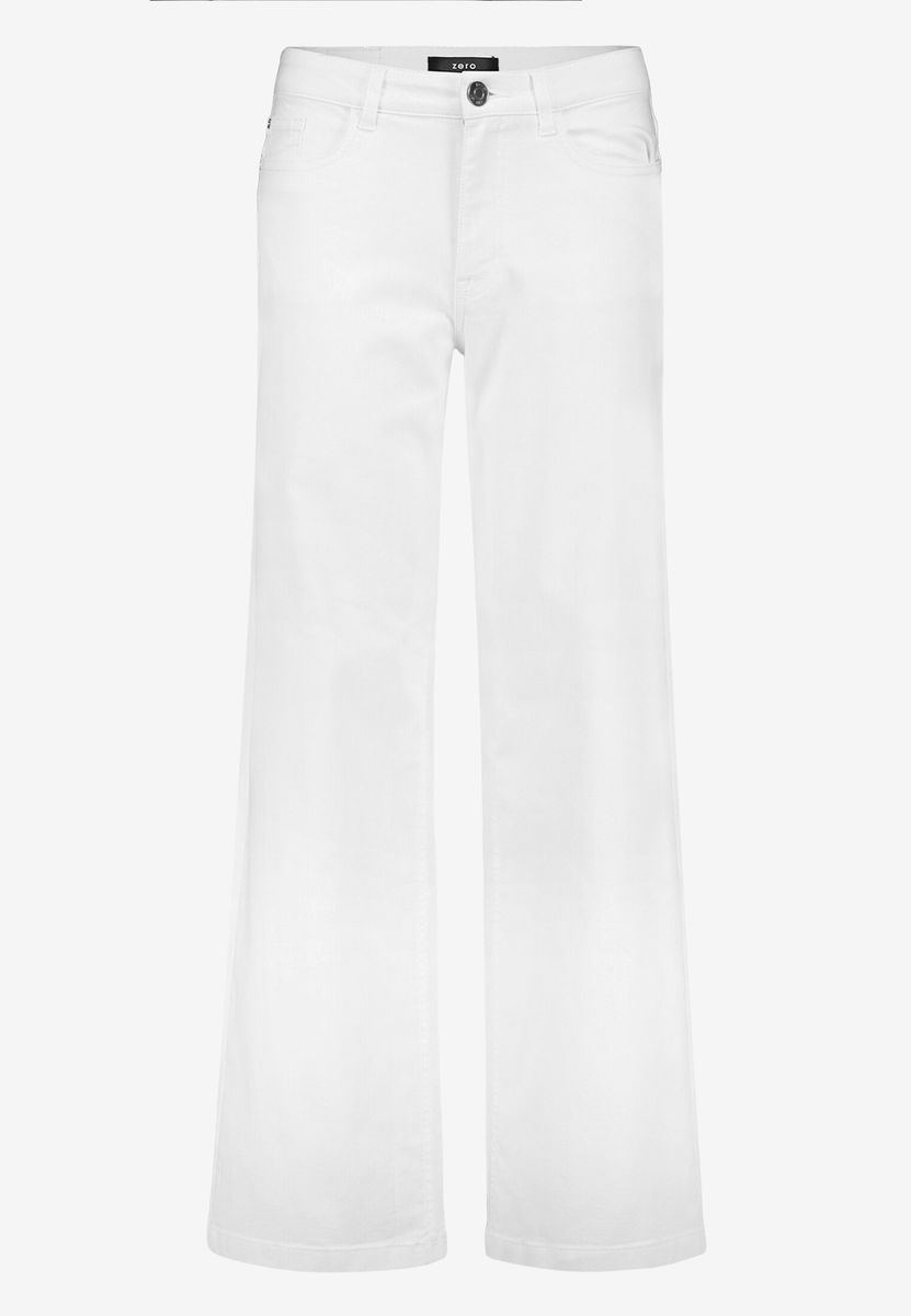 Weit geschnittene Jeans in heller Waschung