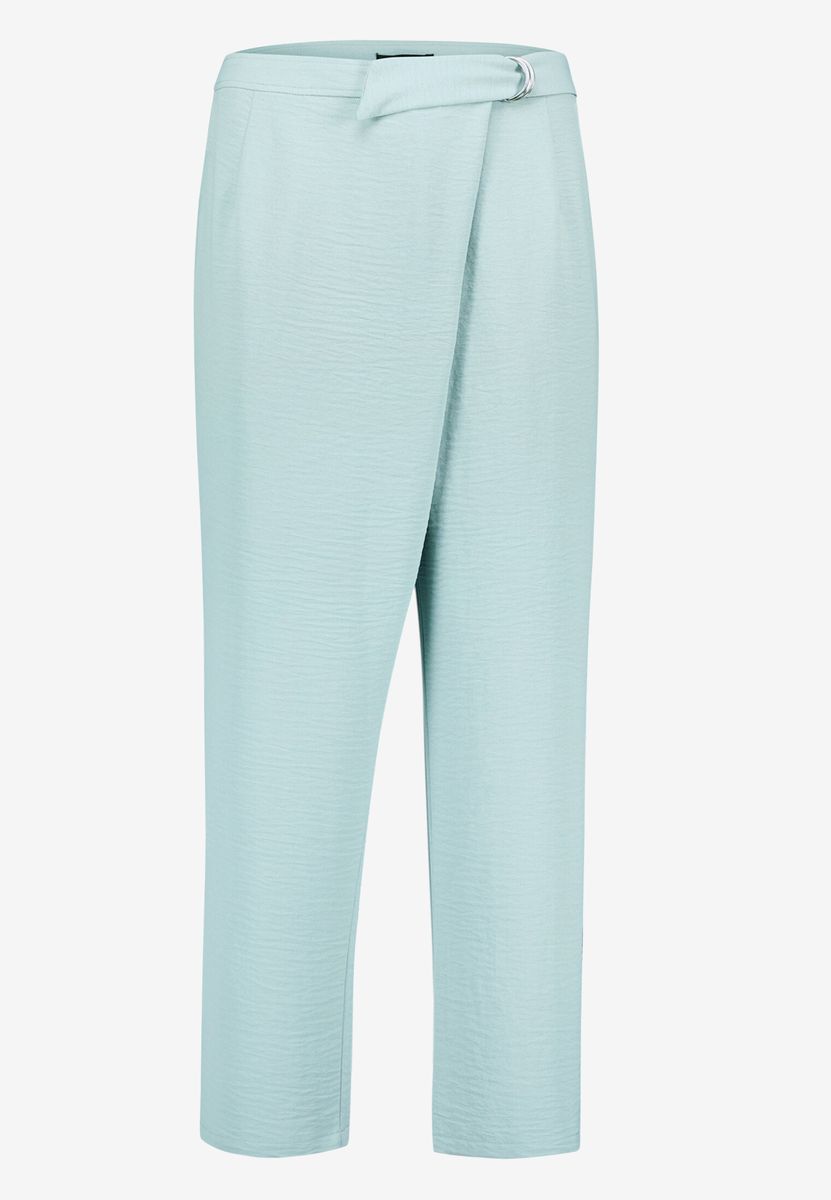 Elegante hellblaue Cropped Hose
