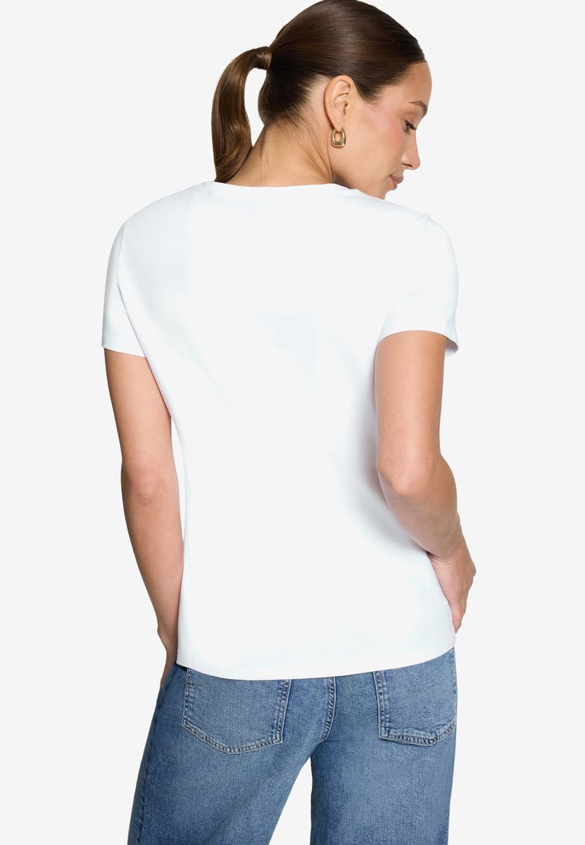 T-Shirt mit Schalentier-Print