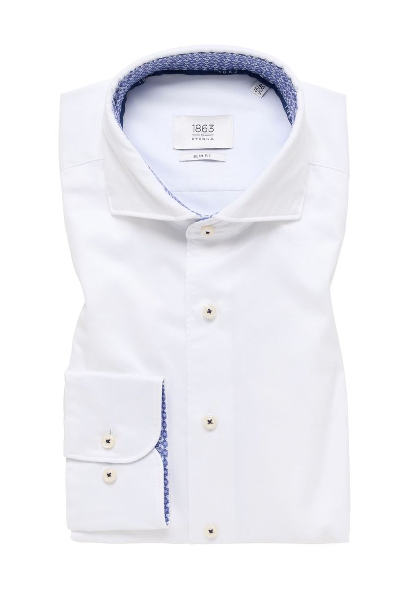 Klassisches weißes Slim Fit Businesshemd