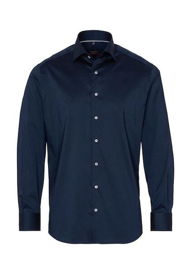 Klassisches Langarm-Stretch-Hemd