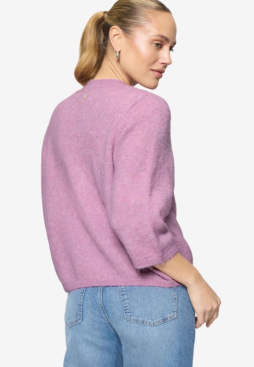Strickjacke  3/4 Arm und Knöpfe
