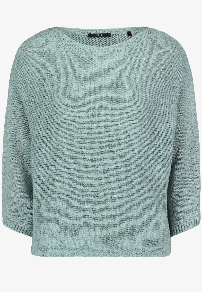 Strickpullover mit Fledermausärmeln
