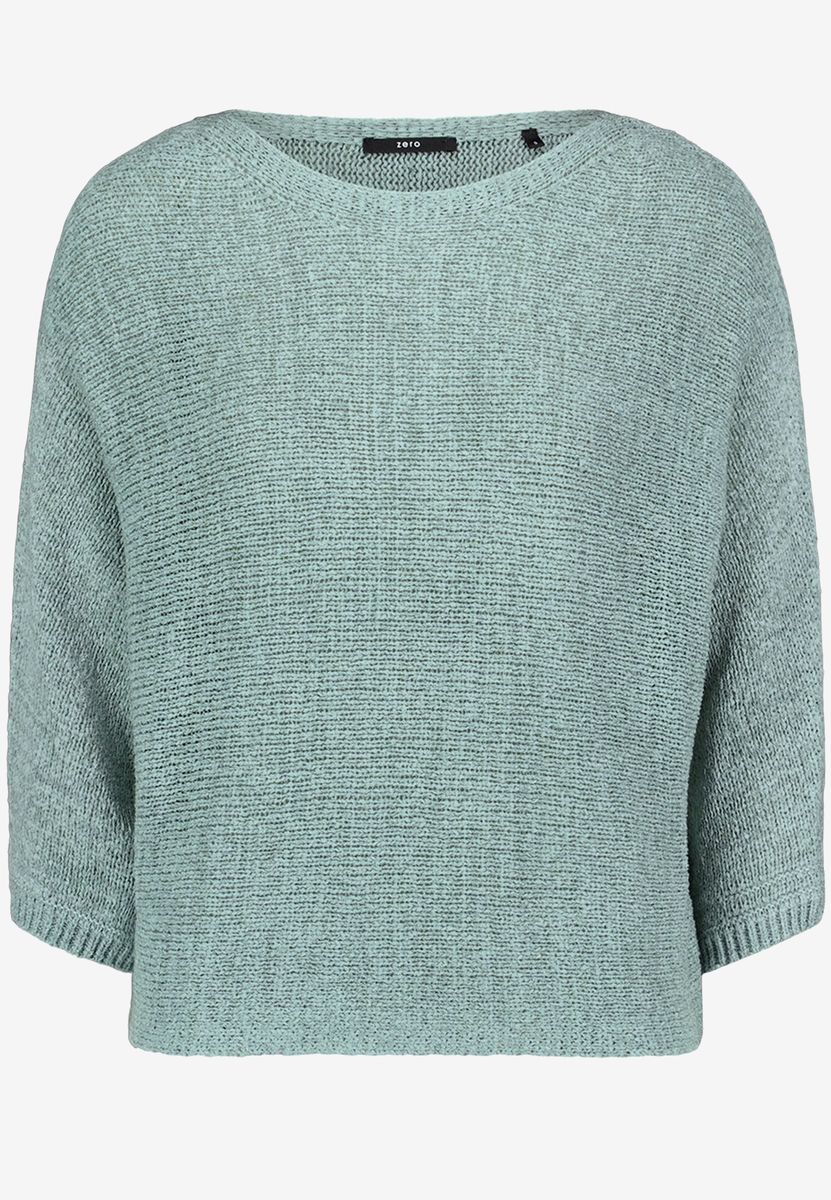 Strickpullover mit Fledermausärmeln
