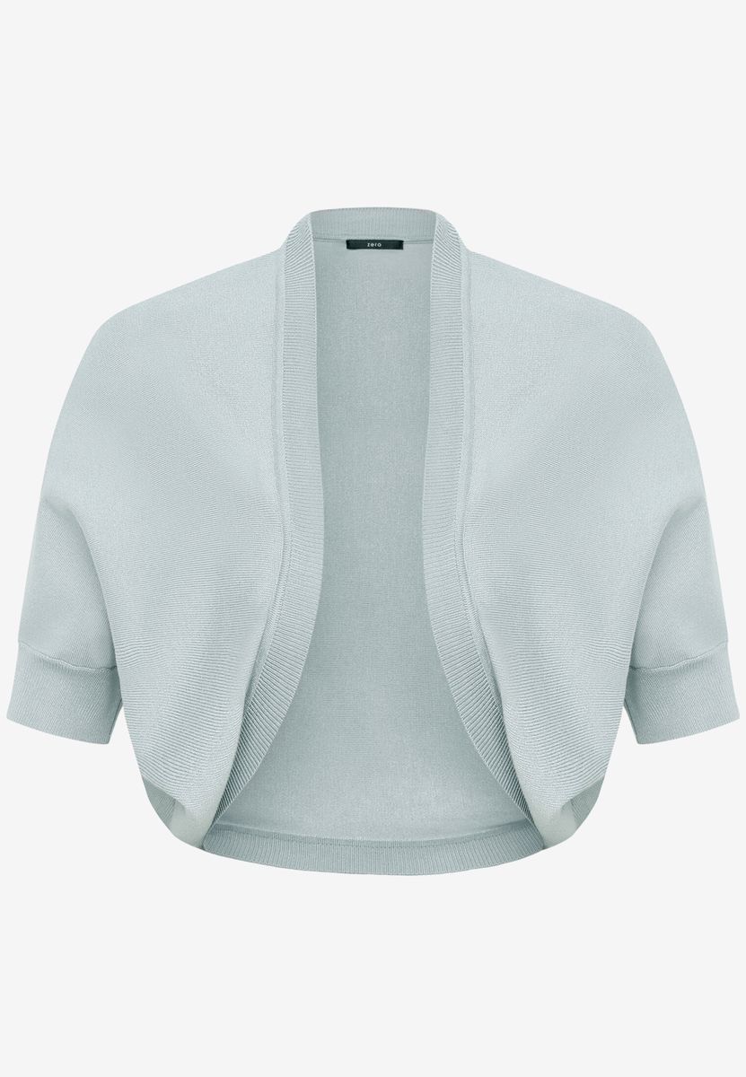 Eleganter Kurzarm-Strickbolero