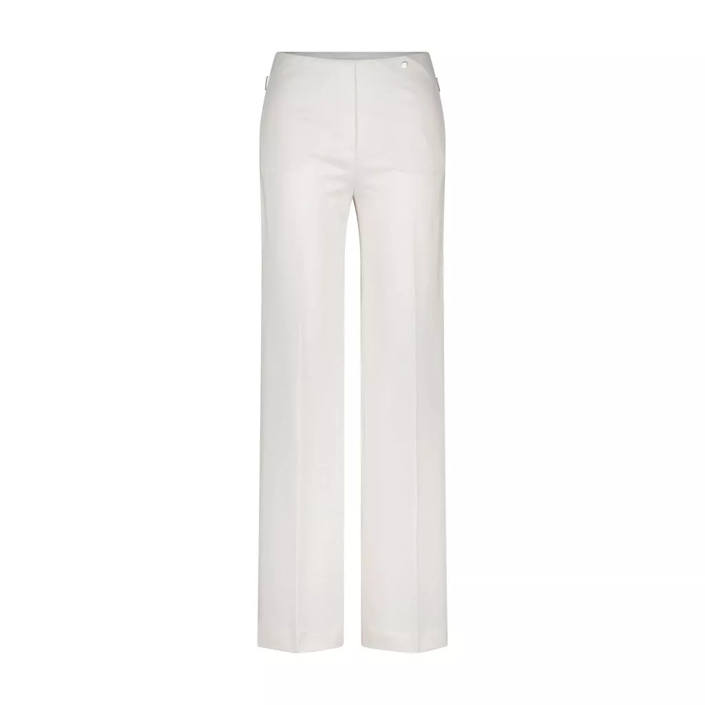Weites Jersey High-Waist Hosenbein