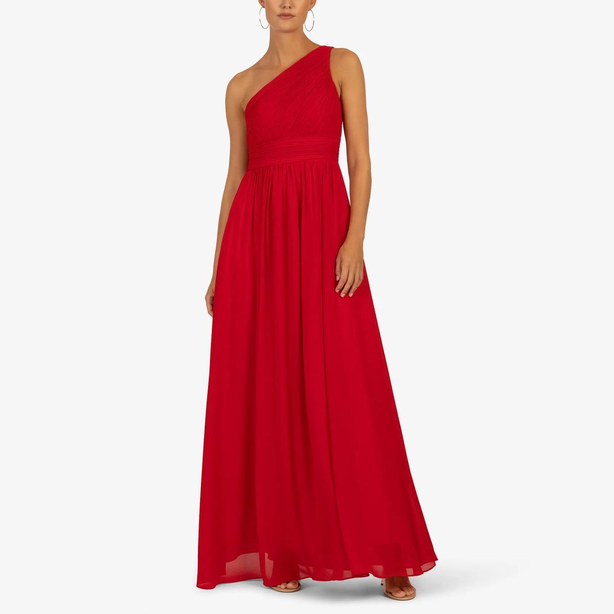 Elegantes One-Shoulder Abendkleid