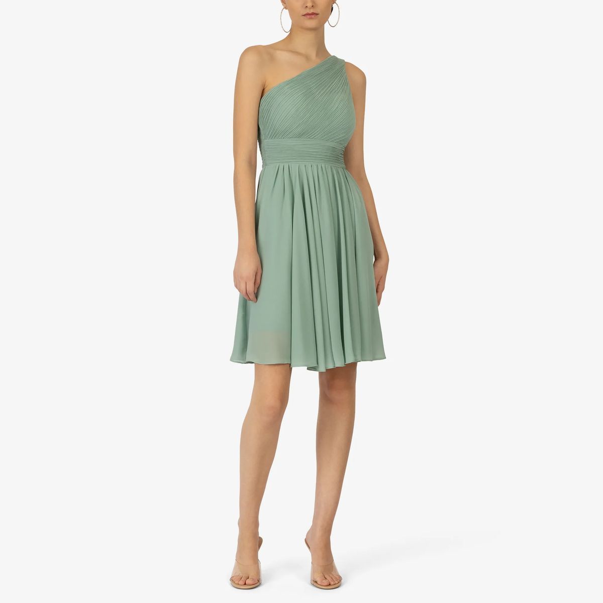 Elegantes One-Shoulder Cocktailkleid