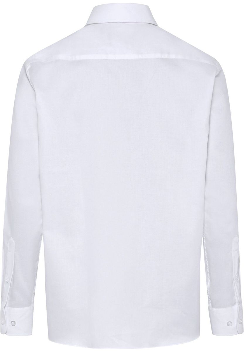 Klassisches weißes Baumwoll Businesshemd