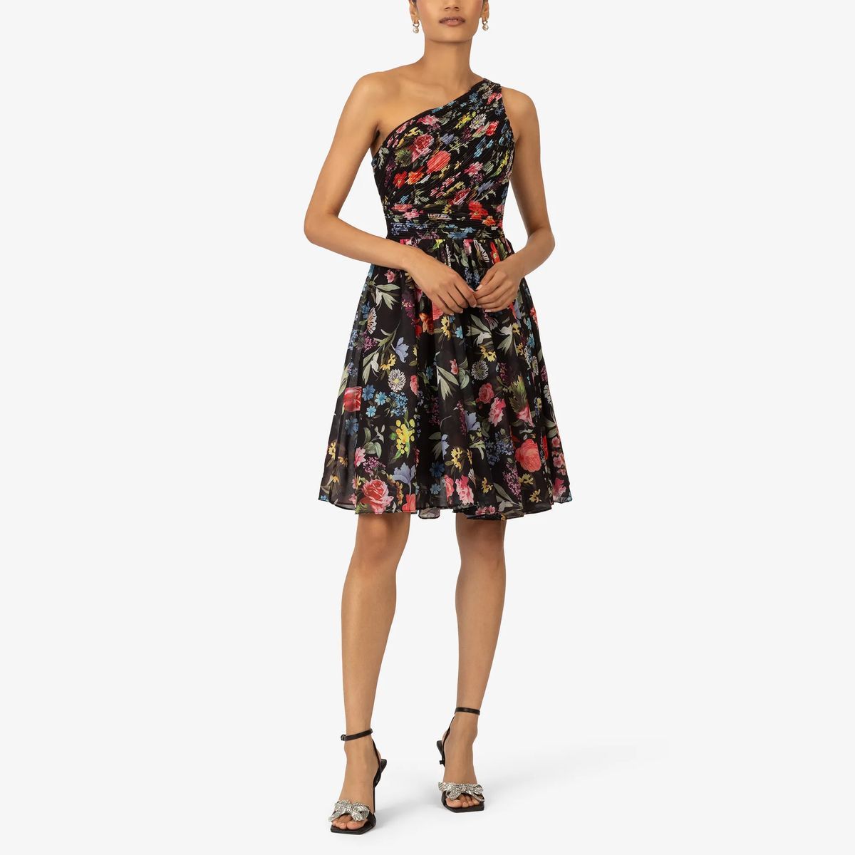Elegantes One-Shoulder Cocktailkleid
