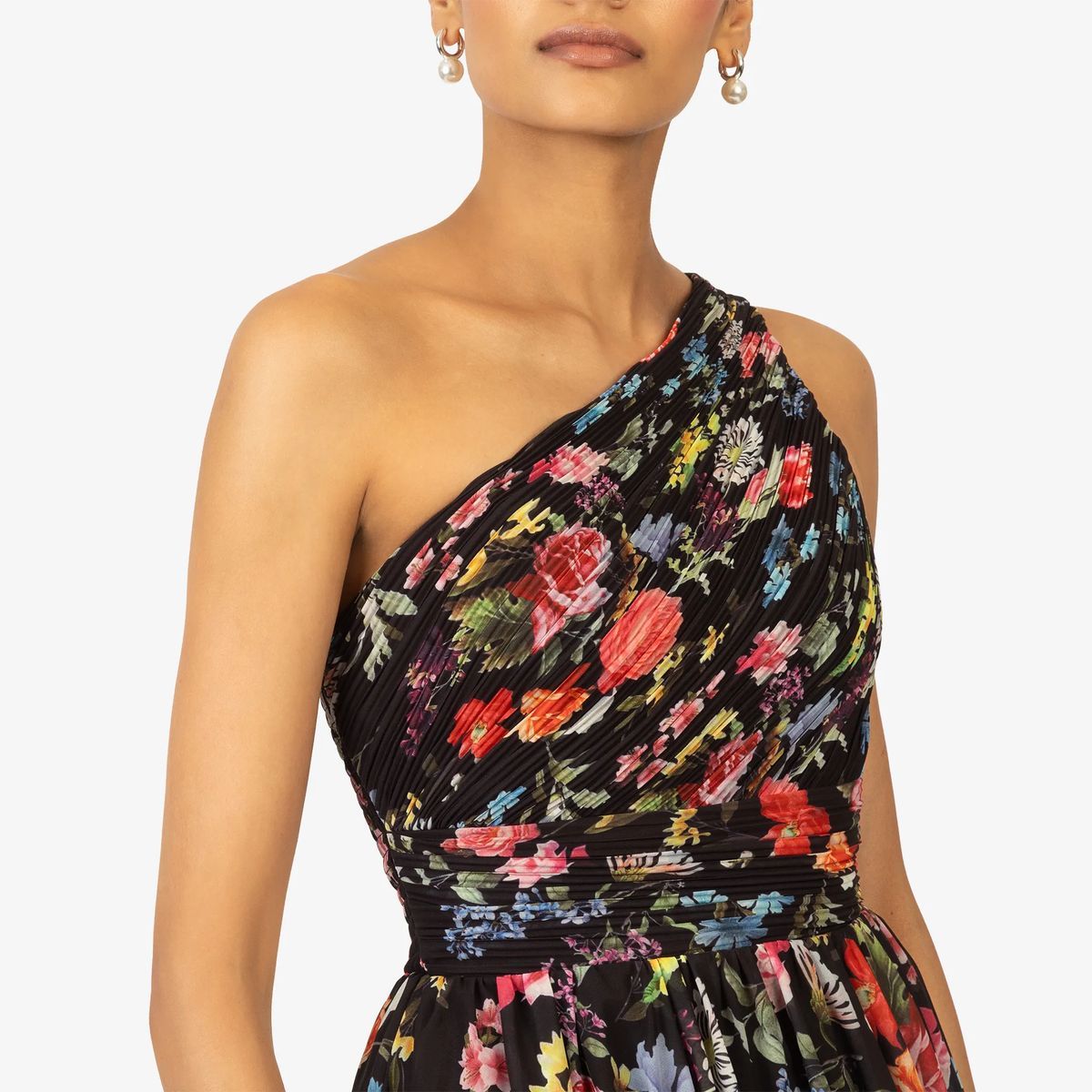 Elegantes One-Shoulder Cocktailkleid