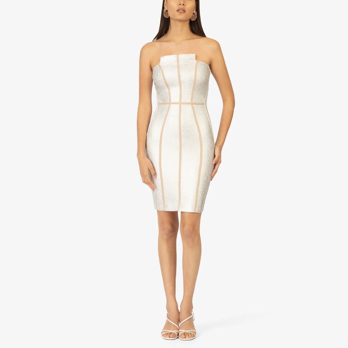 Figurbetontes Bandage-Cocktailkleid