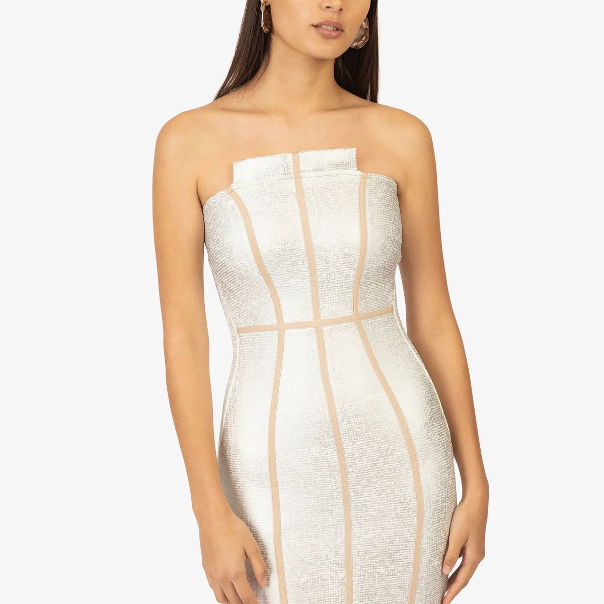 Figurbetontes Bandage-Cocktailkleid