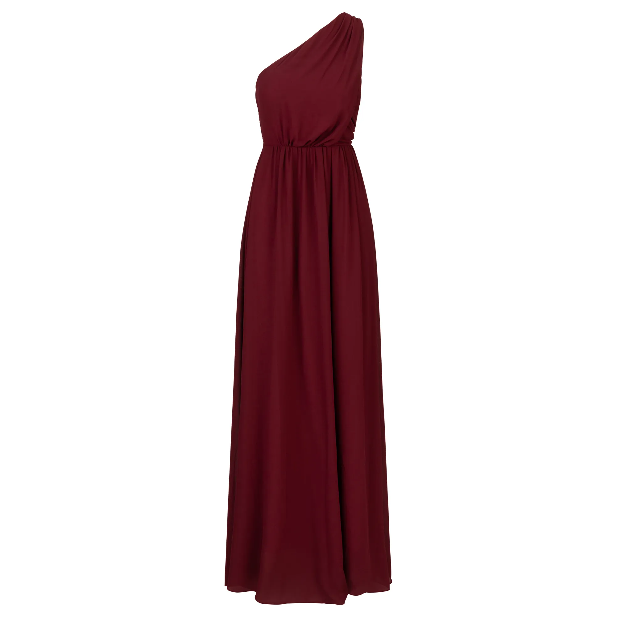 Elegantes One-Shoulder-Maxikleid