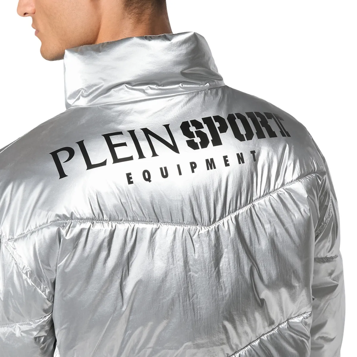Plein Sport Metallic Steppjacke