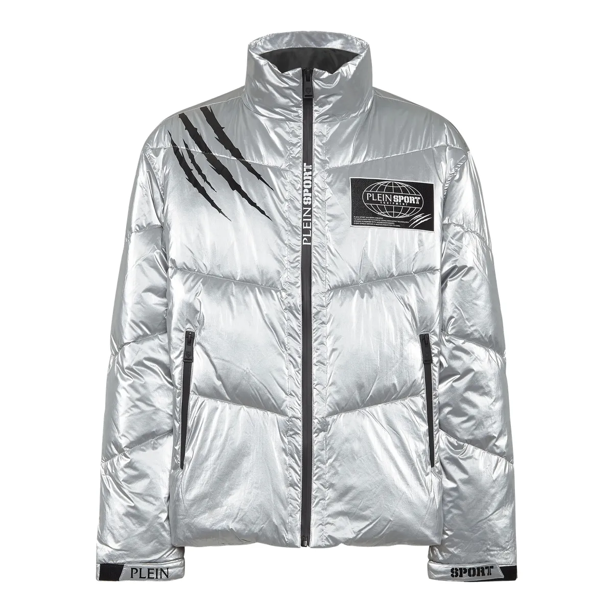 Plein Sport Metallic Steppjacke