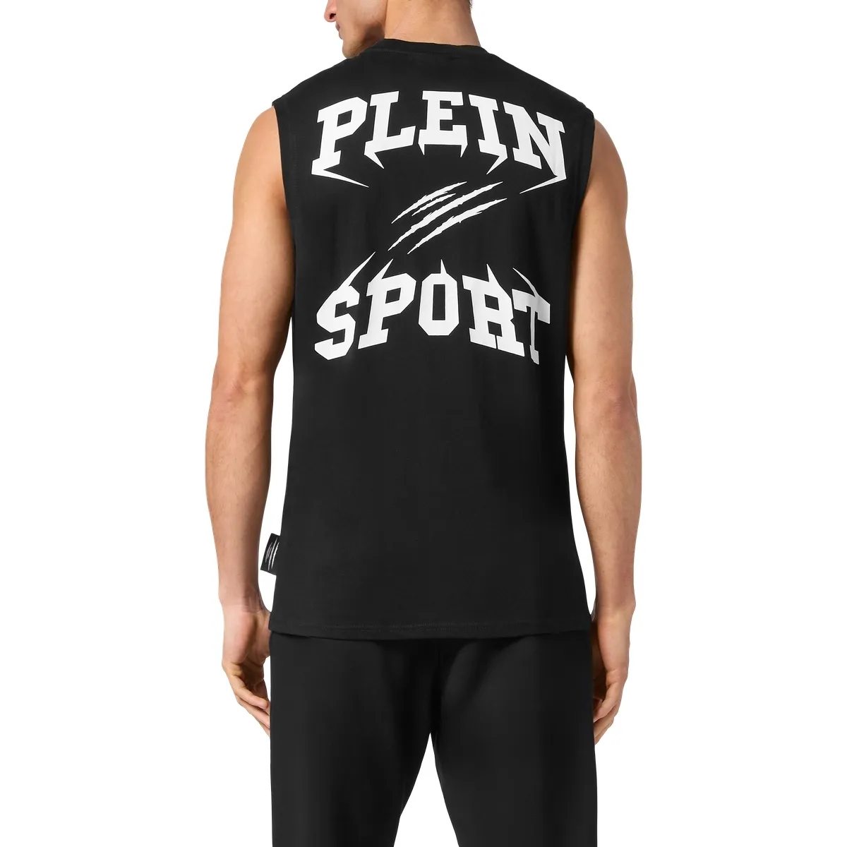 Ärmelloses Sport Tank Top mit Print