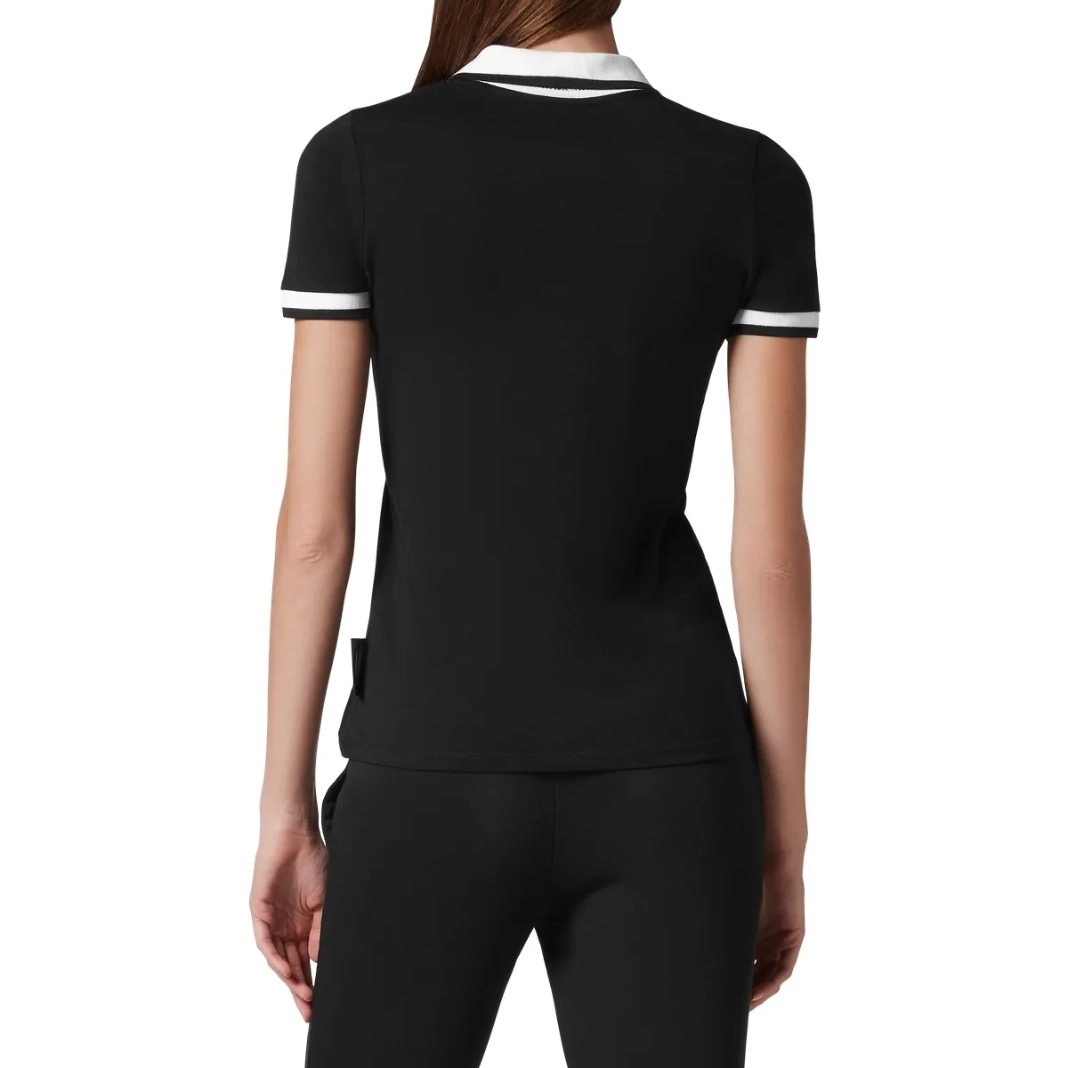 Basic Kurzarm Poloshirt