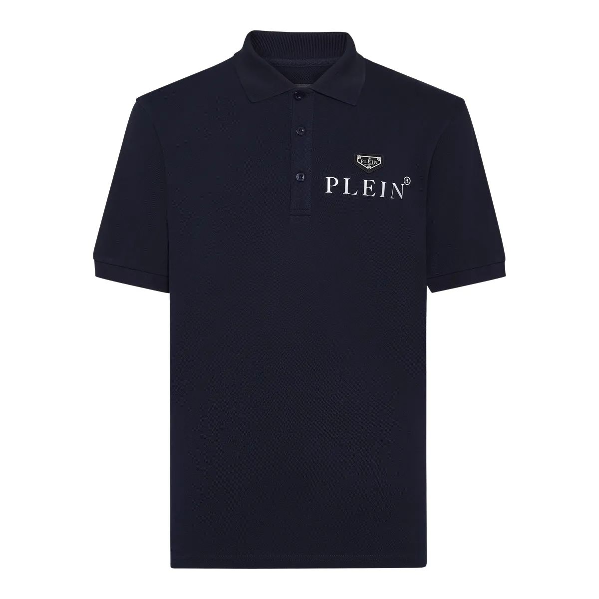 Klassisches Baumwoll-Piqué-Poloshirt
