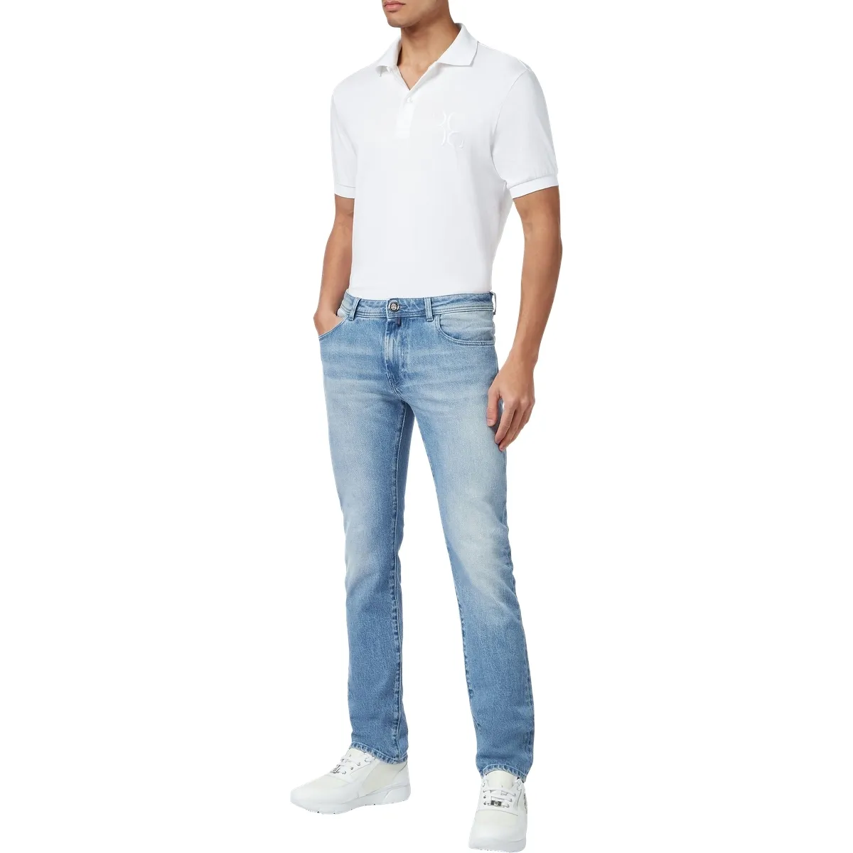 Jeans mit Stone-Wash-Effekt, Regular Fit