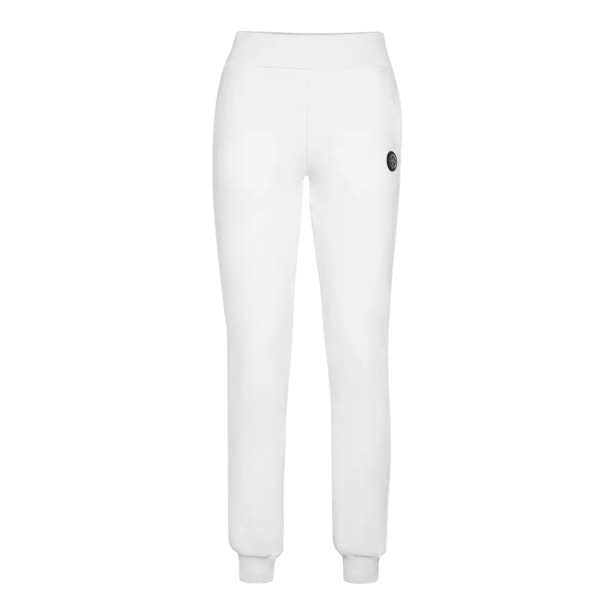 Damen Fleece Jogginghose in Weiß