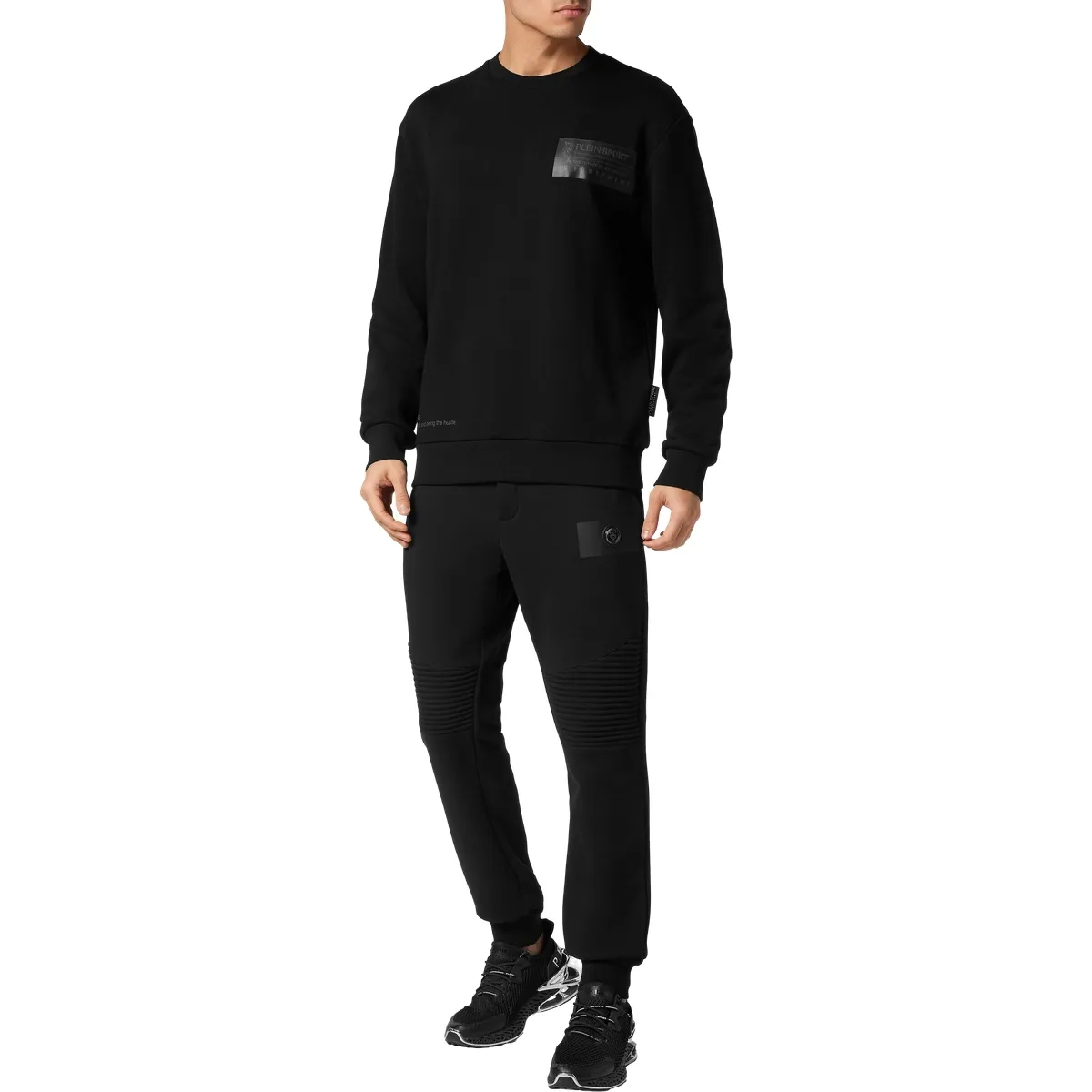 Herren Sweatshirt mit Grafik-Patch