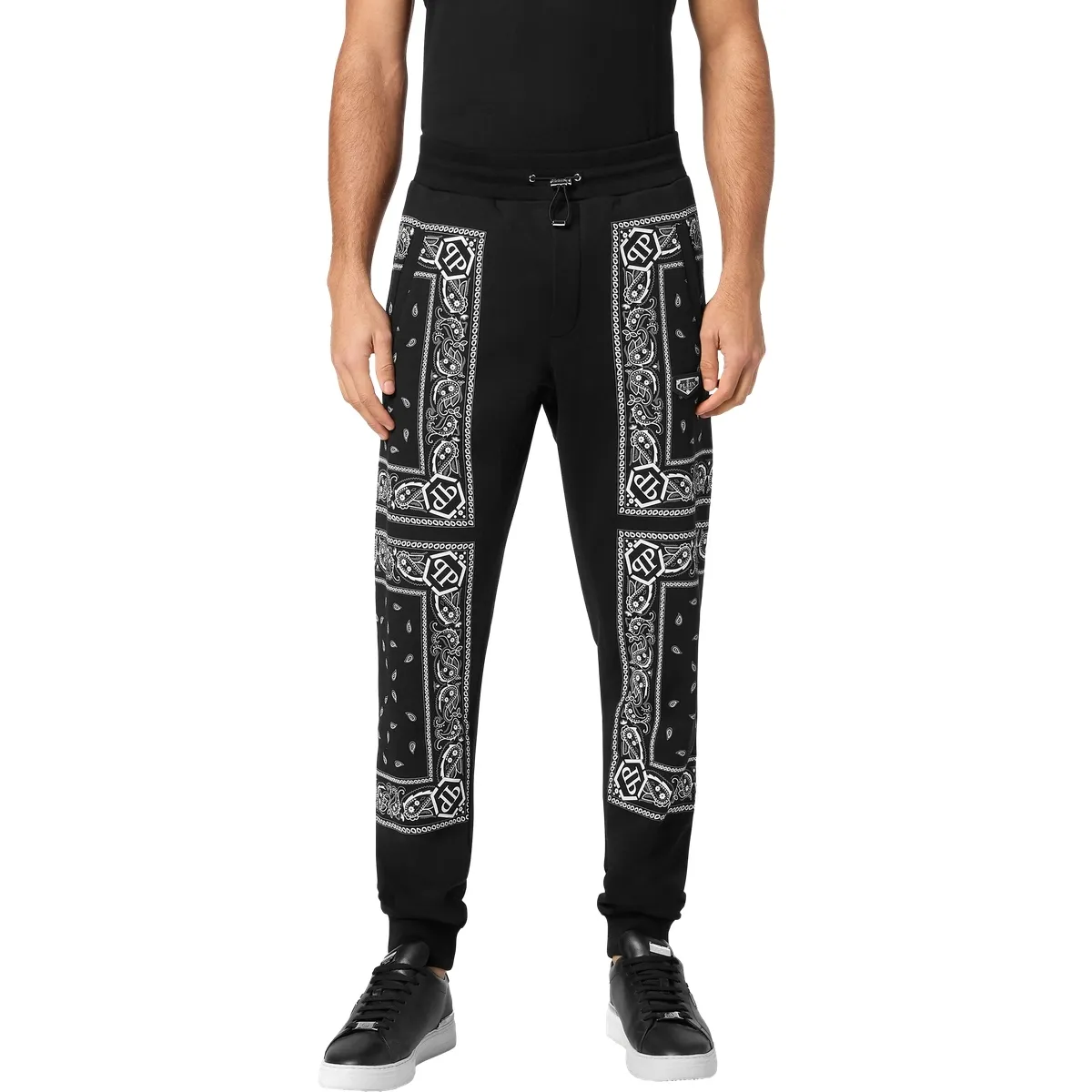 Jogginghose mit Paisley-Print