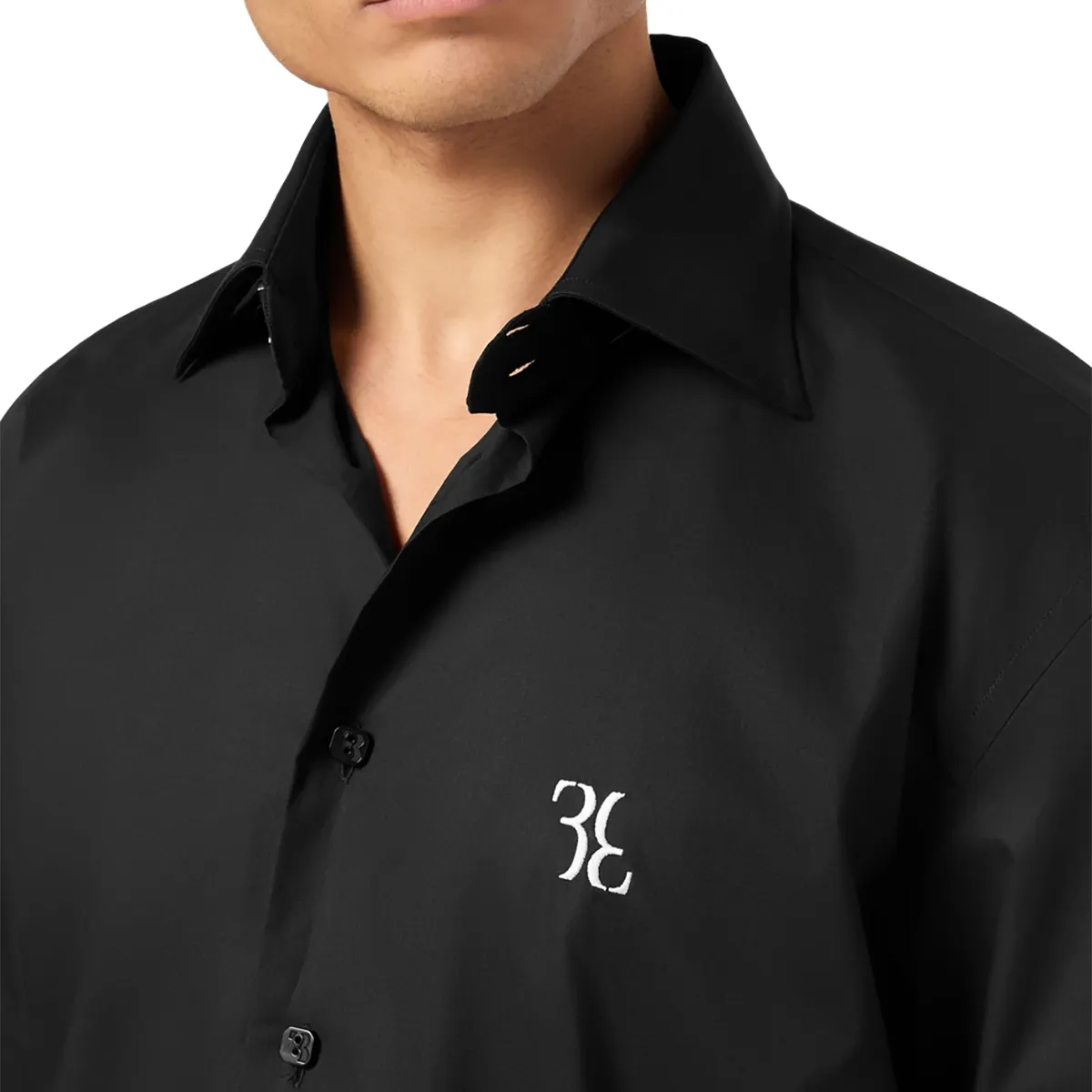 Slim Fit Popeline-Hemd