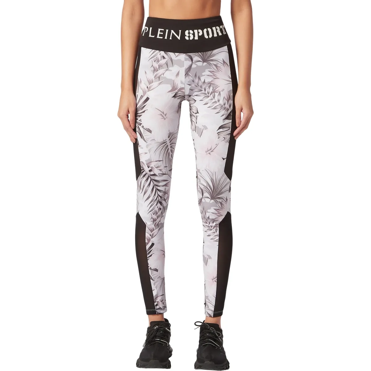 Leggings mit Blumenmuster für Sport