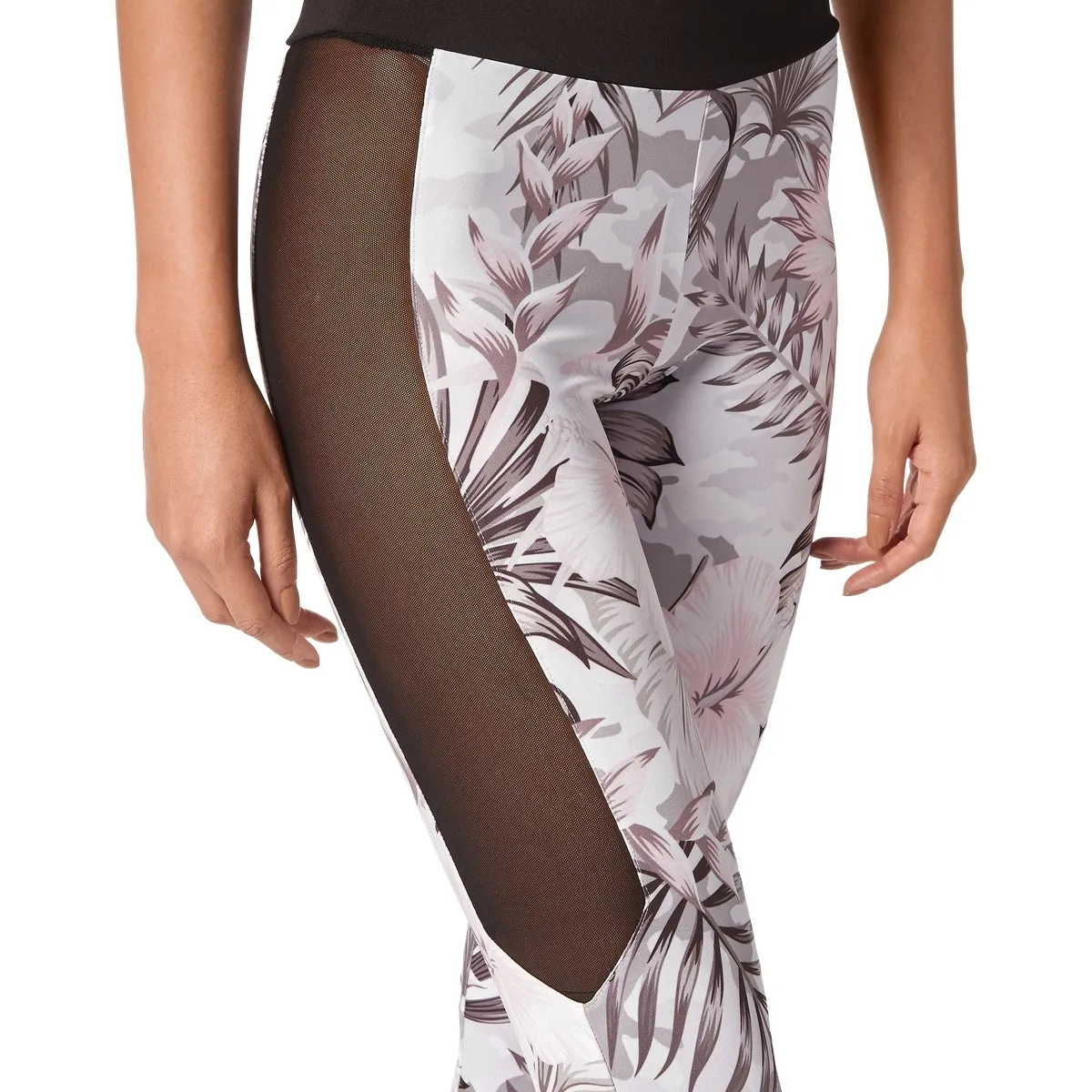Leggings mit Blumenmuster für Sport
