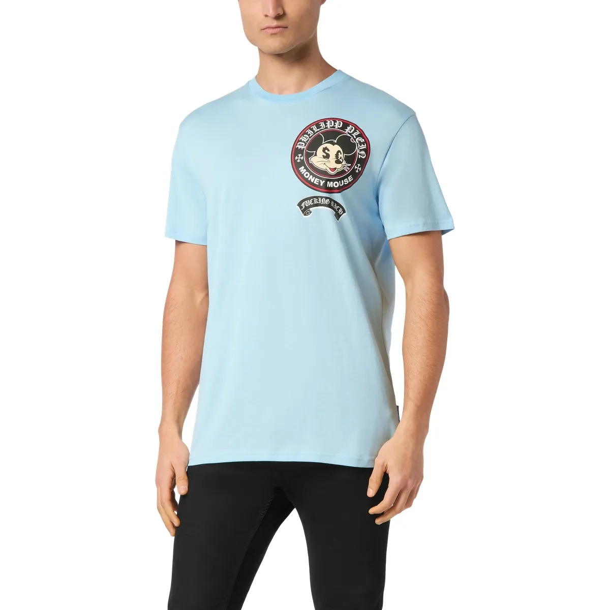 T-Shirt aus Baumwolljersey mit Grafikprint