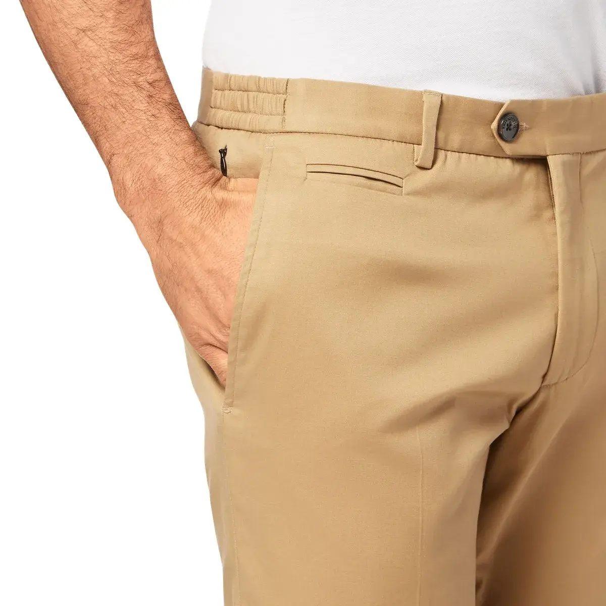 Klassische Slim-Fit Chino-Hose