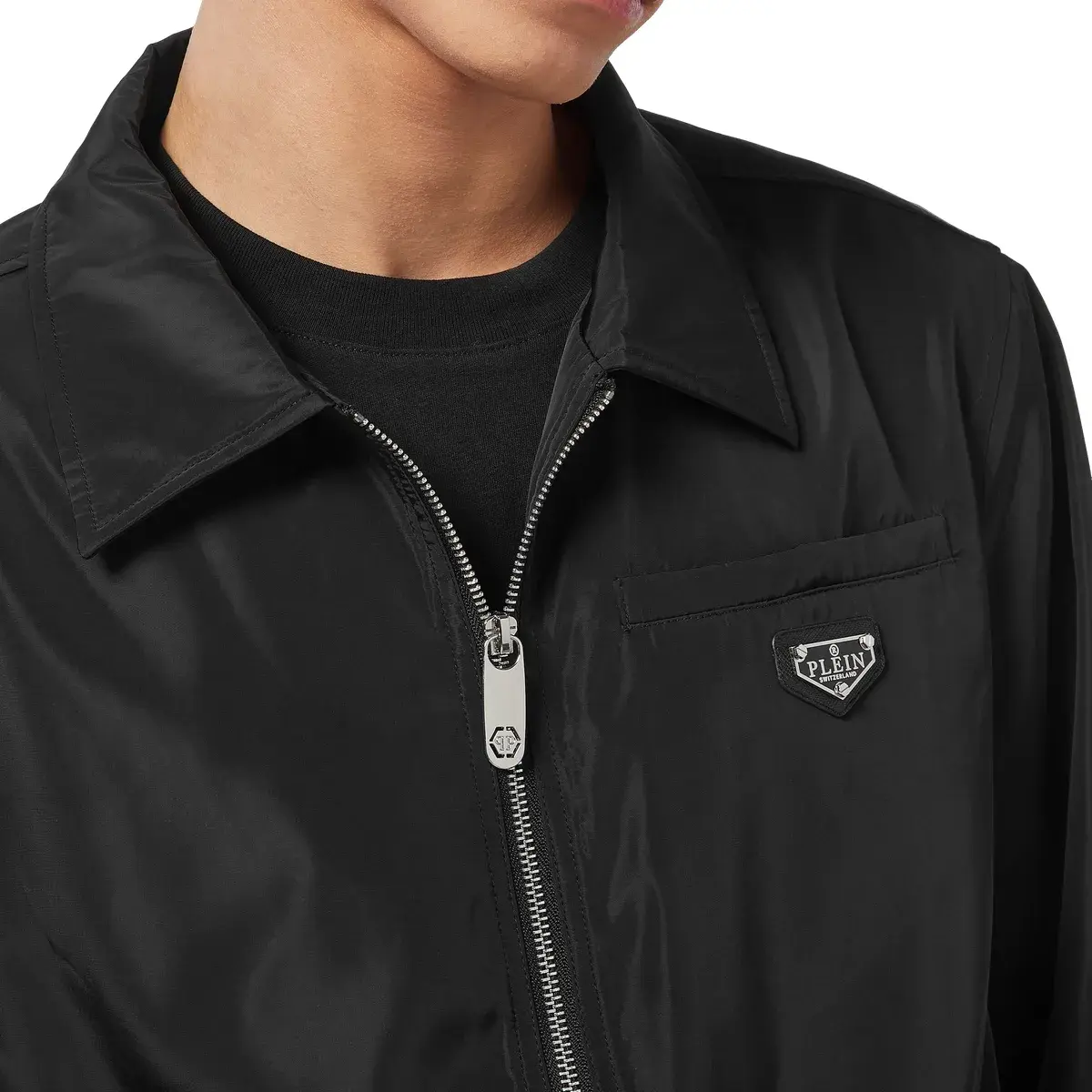 Klassische, leichte Reißverschlussjacke