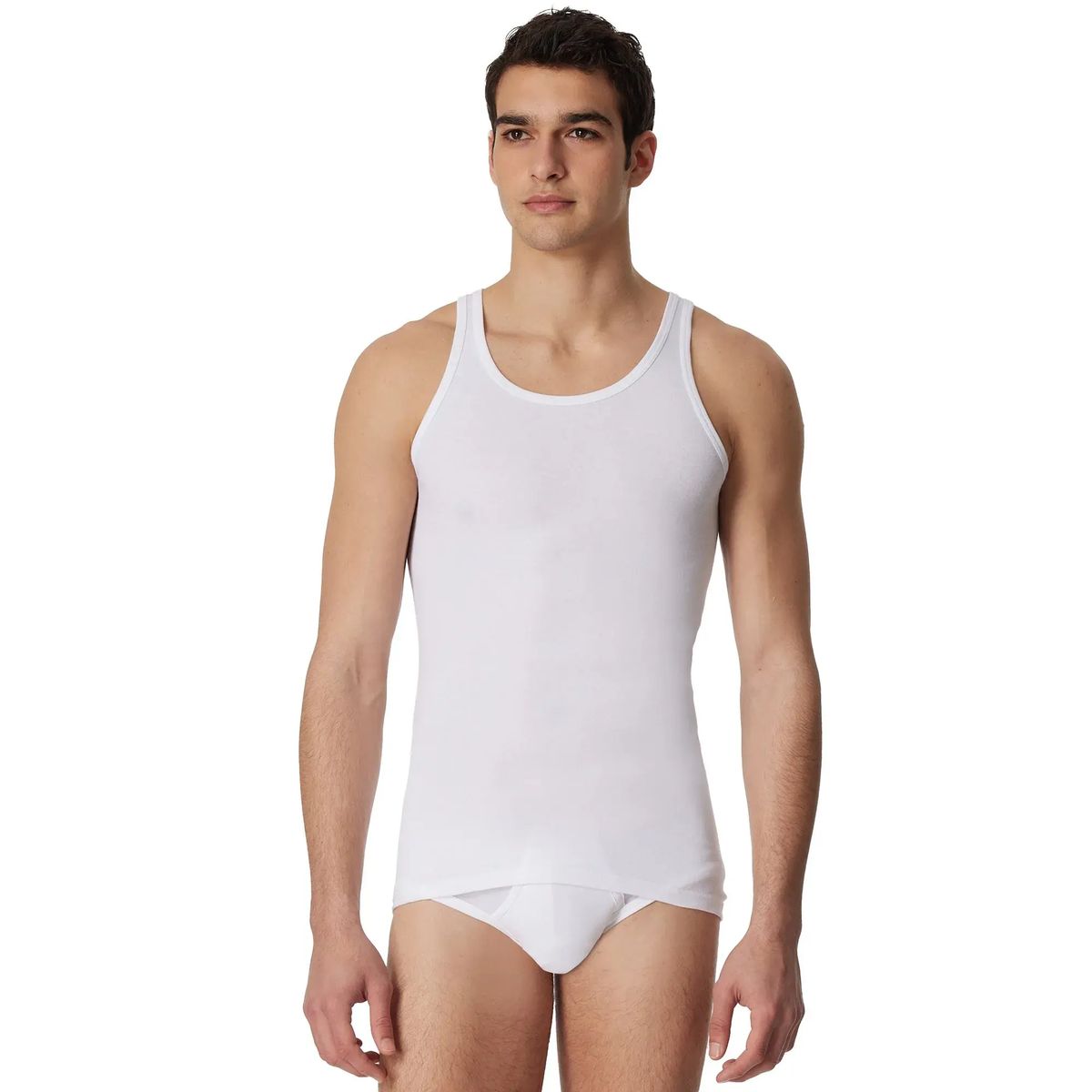 Klassisches ärmelloses Baumwoll-Tanktop
