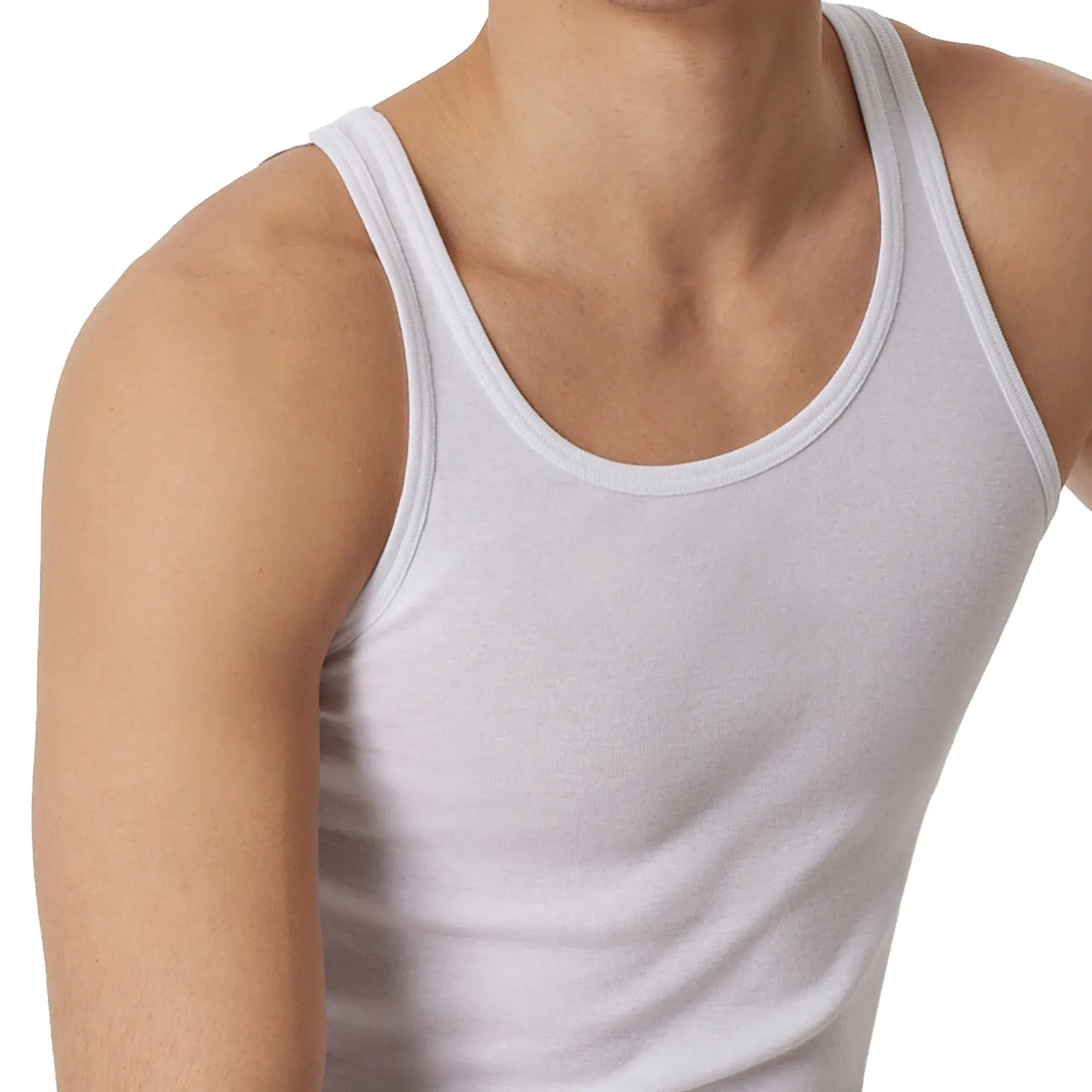 Klassisches ärmelloses Baumwoll-Tanktop