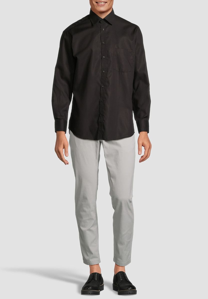 Modern Fit Popeline-Businesshemd