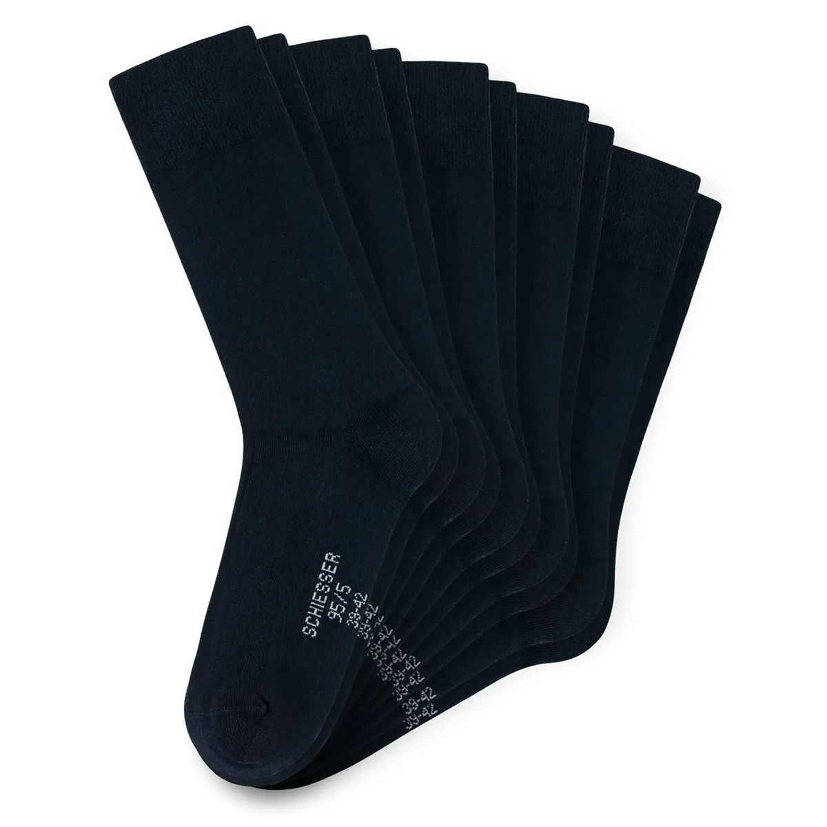 Dunkelblaue Herrensocken aus Baumwolle