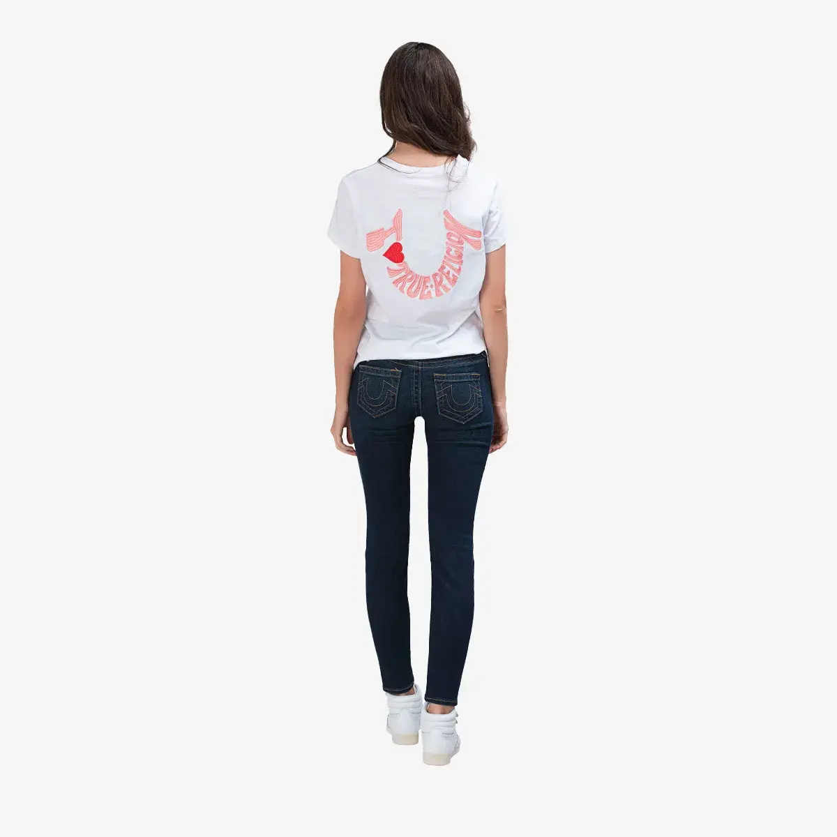 Dunkelwaschung Skinny Fit Jeans