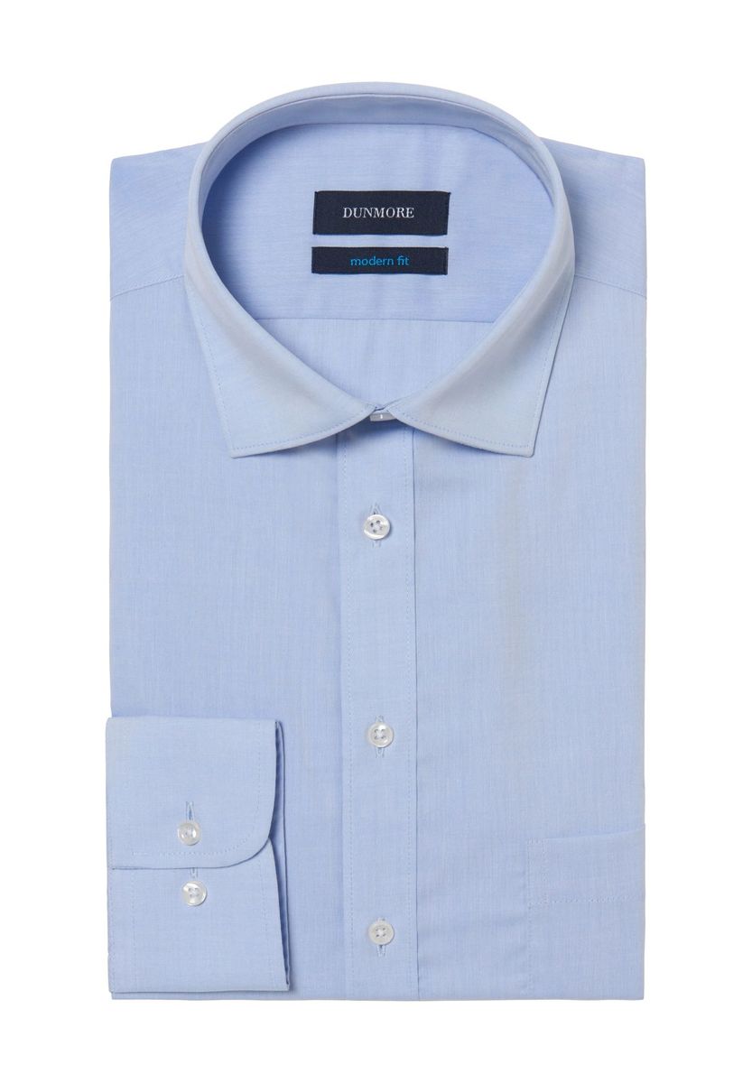 Modern Fit blaues Hemd