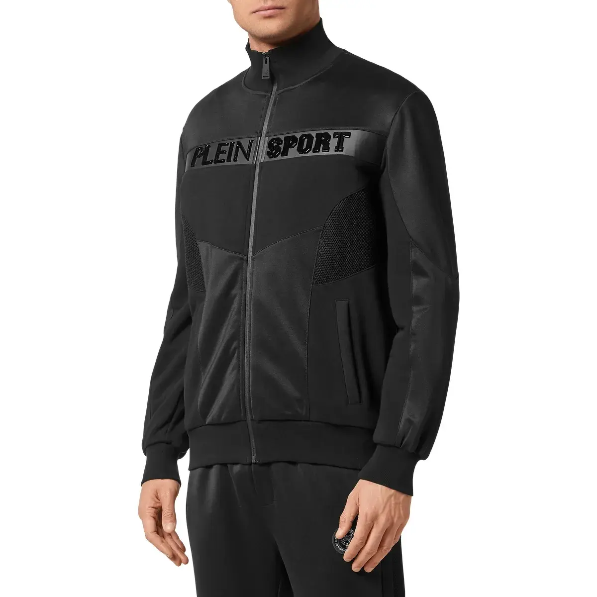 Statement Trainingsanzug Jacke und Hose Set