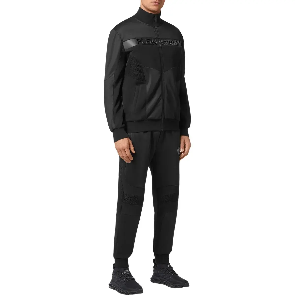 Statement Trainingsanzug Jacke und Hose Set