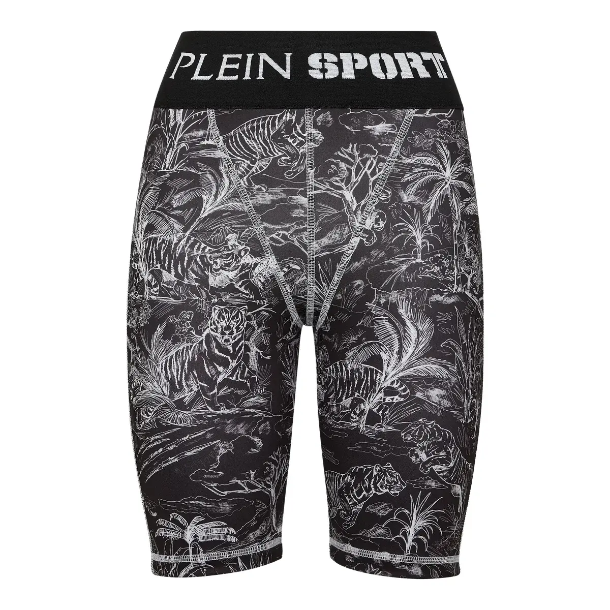 Bedruckte Activewear Radlerhose